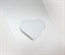 Spiegelglanz-Herz 3cm silber