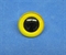 Plexi-Auge 18mm gelb