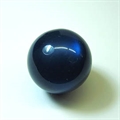 Polaris-Perle glanz 14mm dunkelblau
