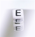 Buchstabenwürfel Keramik 7mm E