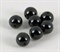 Perlen schwarz 8mm 35 Sück