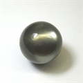 Polaris-Perle glanz 14mm grau