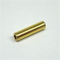 Metall-Röhrli 10x2.5mm gold
