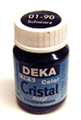 Glasmalfarbe Deka Cristal 25ml schwarz