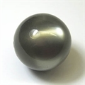 Polaris-Perle glanz 20mm grau