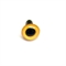 Plexi-Auge 8mm gelb