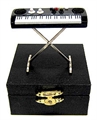 Piano mit Gestell im Koffer