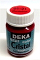 Glasmalfarbe Deka Cristal 25ml dunkelrot