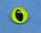 Plexi-Auge 22mm grün