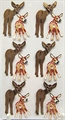 Art Work Sticker: Reh und Bambi