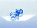 Nuggi 31x14mm transparent hellblau