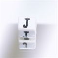 Buchstabenwürfel Keramik 7mm J