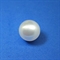 Polaris-Perle glanz 8mm weiss
