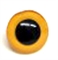 Plexi-Auge 18mm gelb