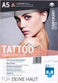 Tattoo-Transferfolie A5 für Laserdrucker, Inhalt 6 Bla