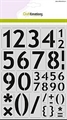 Schablone A4 Zahlen und Sonderzeichen 2
