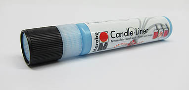 Candle Liner hellblau