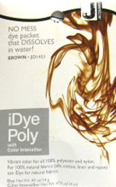 iDye Färbefarbe für Polyester brown